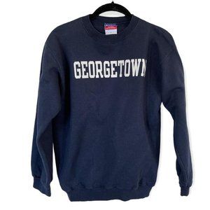 Champion Georgetown University Crew Neck Sweatshirt